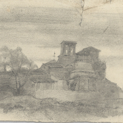 Francesc Torras - Conjunt de Sant Pere de Terrassa - Cap a 1850-1870 image for: Francesc Torras - Conjunt de Sant Pere de Terrassa - Cap a 1850-1870