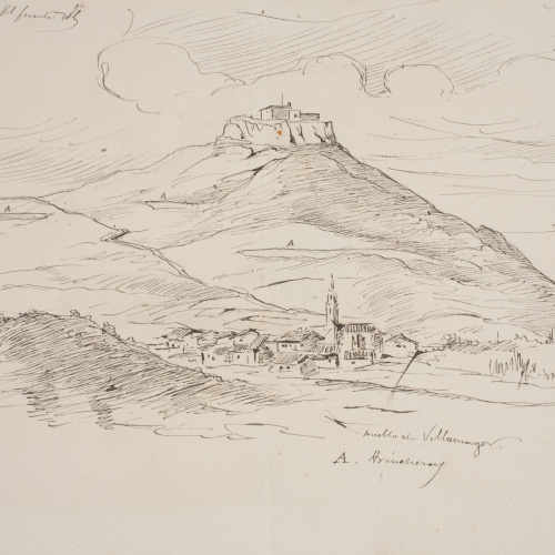image for: Josep Lluís Pellicer - El fort de Monjardín - Cap a 1872-1876
