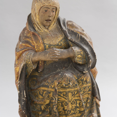 image for: Anònim. Aragó - Figures femenines d&#039;un Sant Sepulcre - Entre 1520-1530 [1]