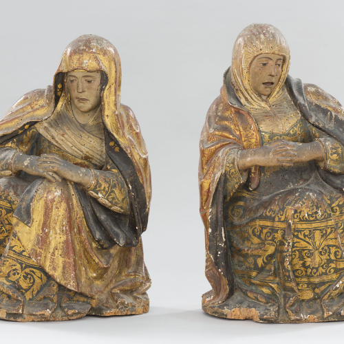 image for: Anònim. Aragó - Figures femenines d&#039;un Sant Sepulcre - Entre 1520-1530