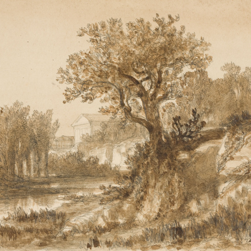 image for: Lluís Rigalt - Paisatge - Cap a 1874