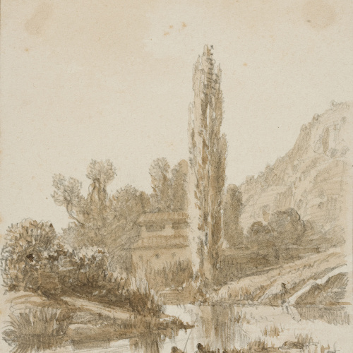 image for: Lluís Rigalt - Paisatge - Març de 1874