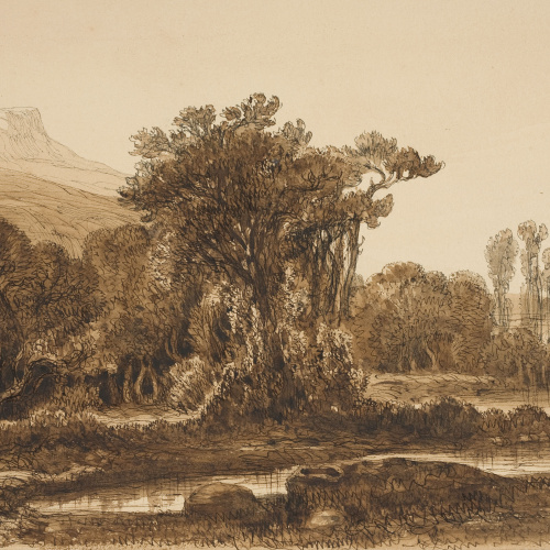 image for: Lluís Rigalt - Paisatge - Cap a 1874