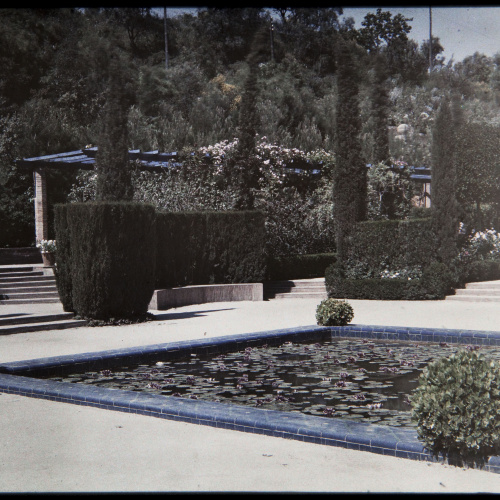 image for: Francesc Carrera Bou - Estany del pavelló Benavent a Montjuïc (Barcelona) - Cap a 1926