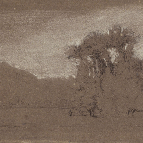 Ramon Martí i Alsina - Paisatge - Cap a 1870 image for: Ramon Martí i Alsina - Paisatge - Cap a 1870