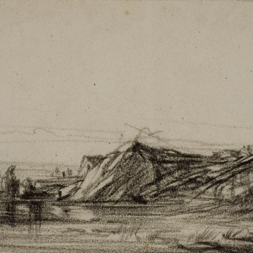 Ramon Martí i Alsina - Paisatge - Cap a 1860-1870 image for: Ramon Martí i Alsina - Paisatge - Cap a 1860-1870