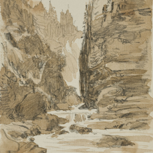 image for: Lluís Rigalt - Paisatge - Cap a 1873-1874