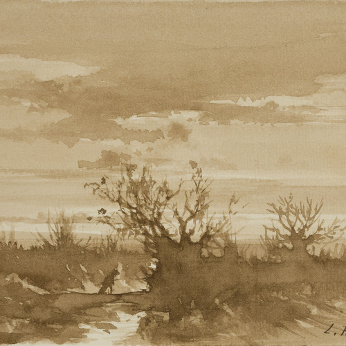 image for: Lluís Rigalt - Paisatge - 1873