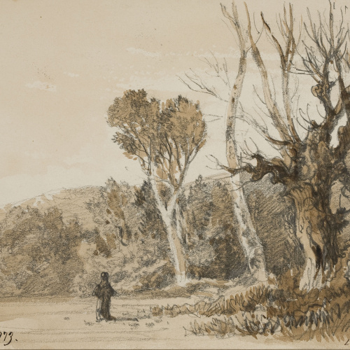 image for: Lluís Rigalt - Paisatge - Març de 1873