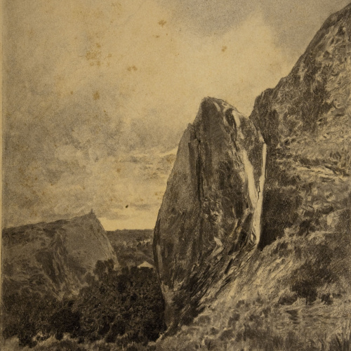 image for: Baldomer Galofre - Paisatge muntanyenc - Cap a 1888