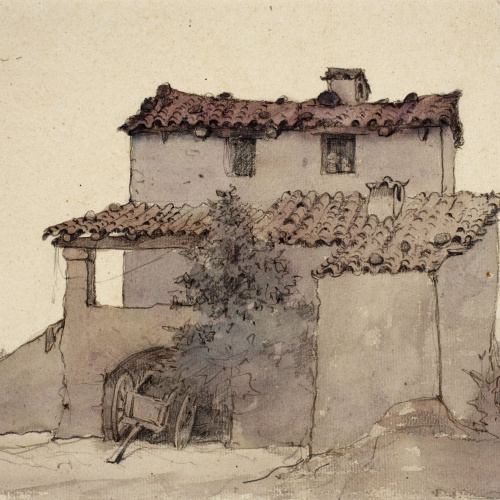 image for: Modest Urgell - Casa Rabeich (cercanias de Olot) - Cap a 1867