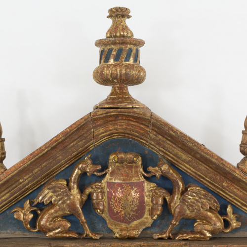 image for: Anònim - Coronament del retaule dels Goigs de la Mare de Déu - Entre 1540-1560