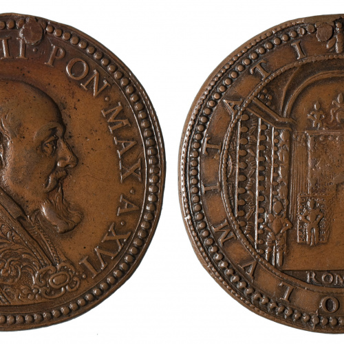 image for: Gaspare Mola - Urbà VIII i la inauguració de l&#039;Armeria Vaticana - 1639