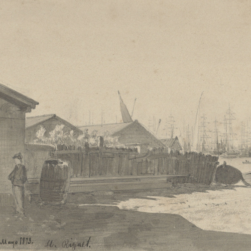 image for: Lluís Rigalt - Barcelona. Playa - Maig de 1873