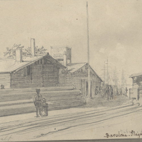 image for: Lluís Rigalt - Barcelona. Playa - Maig de 1873