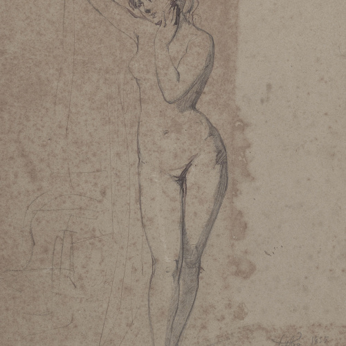 image for: Ramon Martí i Alsina - Nu femení - 22 de desembre de 1857