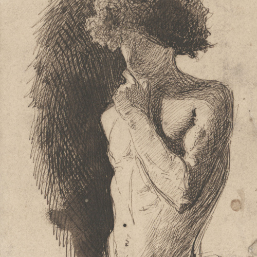 image for: Josep Lluís Pellicer - Nu masculí - 1865