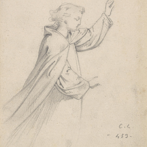 Claudi Lorenzale - Àngel - Cap a 1850-1870 image for: Claudi Lorenzale - Àngel - Cap a 1850-1870