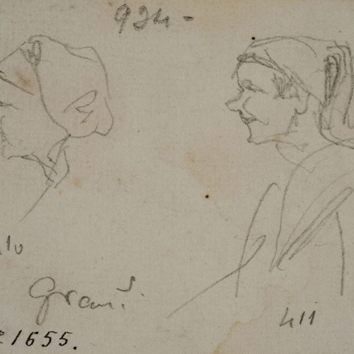Ramon Martí i Alsina - Dos pagesos - Cap a 1870 image for: Ramon Martí i Alsina - Dos pagesos - Cap a 1870