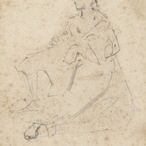 image for: Antoni Caba - Figura femenina - Cap a 1860-1870