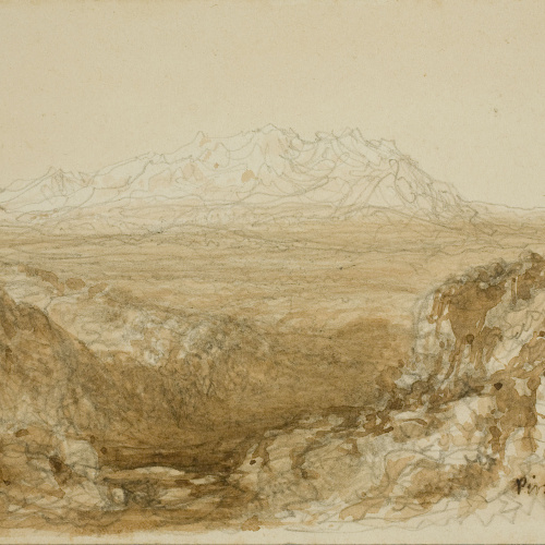image for: Lluís Rigalt - Pirineus - 1855