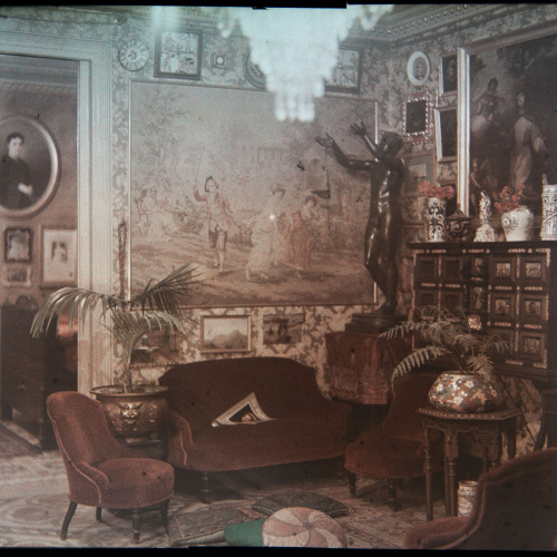 image for: Francesc Carrera Bou - Interior de la casa de l&#039;artista - Cap a 1922-1926