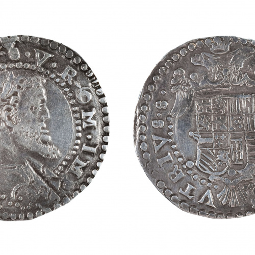 image for: Carles I - Mig ducat - 1548 - 1554