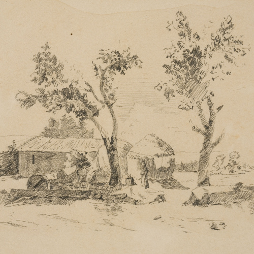 image for: Francesc Gimeno - Estudi de paisatge - Cap a 1878