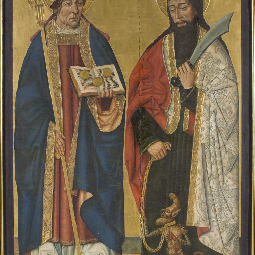 image for: Anònim. Aragó - Sant Nicolau i sant Bartomeu - Últim quart del segle XV