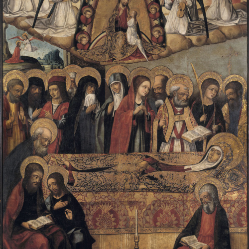 image for: Mestre de Xàtiva - Dormició de la Mare de Déu - Cap a 1500