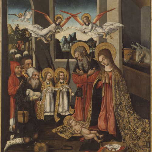 image for: Mestre de Xàtiva - Adoració dels pastors - Cap a 1500