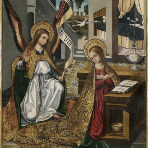 image for: Mestre de Xàtiva - Anunciació - Cap a 1500