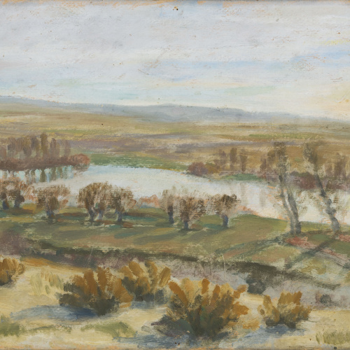 image for: Francesc d&#039;Assís Galí - Vista del Tormes - Cap a 1928-1929
