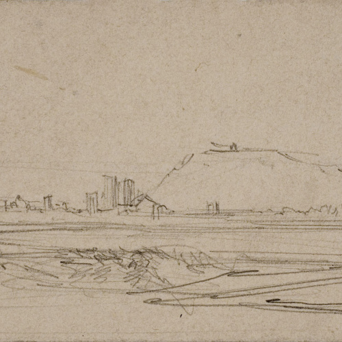 image for: Ramon Martí i Alsina - Vista de Montjuïc - Cap a 1855-1860
