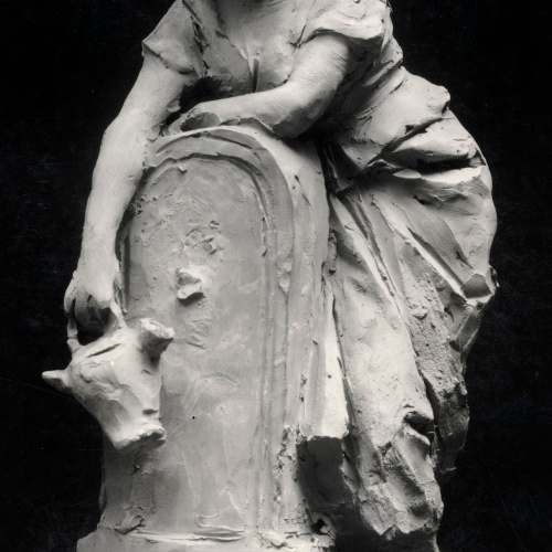image for: Venanci Vallmitjana - Noia a la font - Cap a 1880-1890