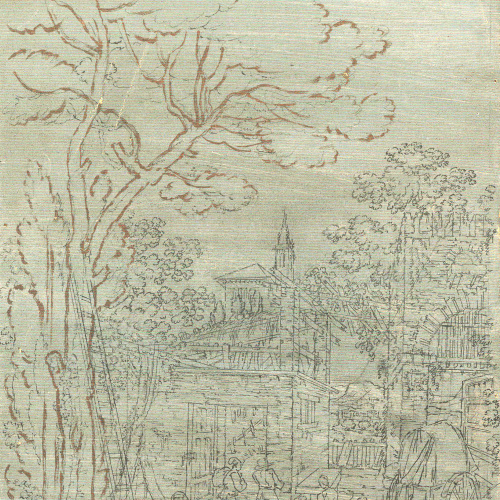 image for: Pau Rigalt - Escena rural - Cap a 1820-1830
