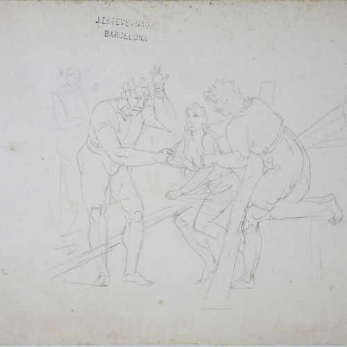 image for: Josep Bernat Flaugier - Martiri de santa Eulàlia - Cap a 1800-1812