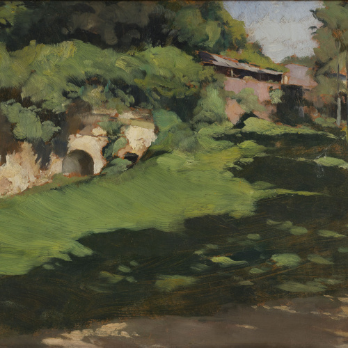 image for: Antoni Fabrés - Villa Borghese - 1908