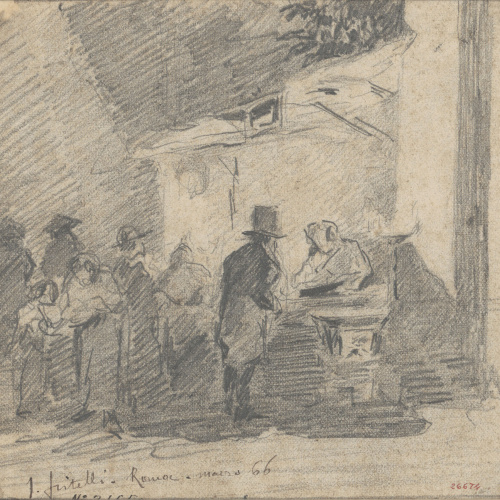 image for: Josep Lluís Pellicer - I fritelli - 1866