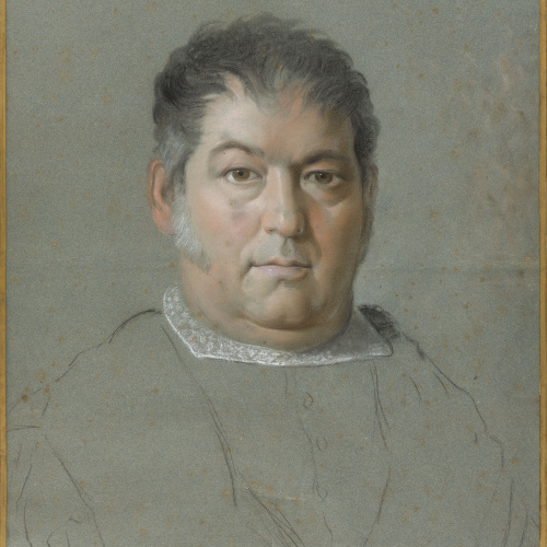 image for: Vicente Rodes - Estudi de cap de Juan López de Vinuesa (regent de l&#039;Audiència Territorial de Catalunya) - Cap a 1820