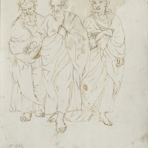image for: Josep Bernat Flaugier - Tres apòstols - Cap a 1800-1812