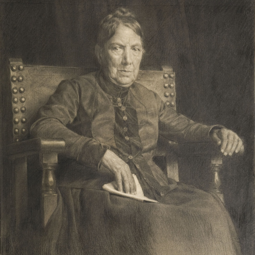 image for: Antoni Fabrés - Retrat d&#039;Eulàlia Coromina, àvia de l&#039;esposa de l&#039;artista - 1890