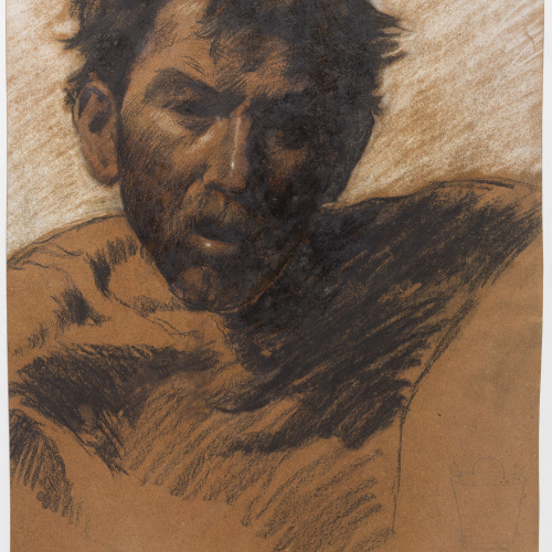 image for: Antoni Fabrés - Retrat masculí - Cap a 1905