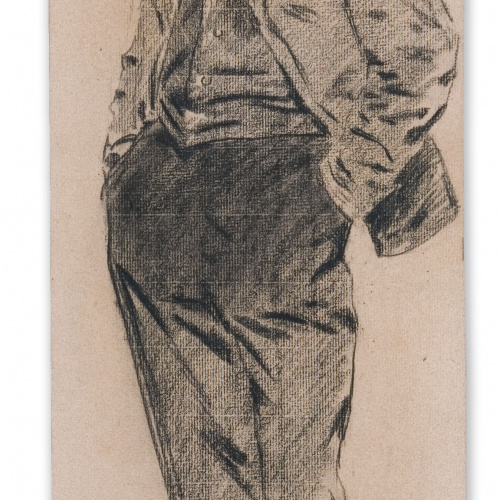 image for: Antoni Fabrés - Retrat masculí - Cap a 1905