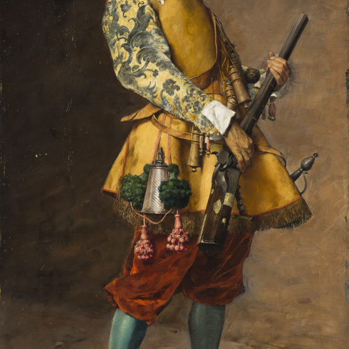 image for: Antoni Fabrés - Mosqueter - París, 1902