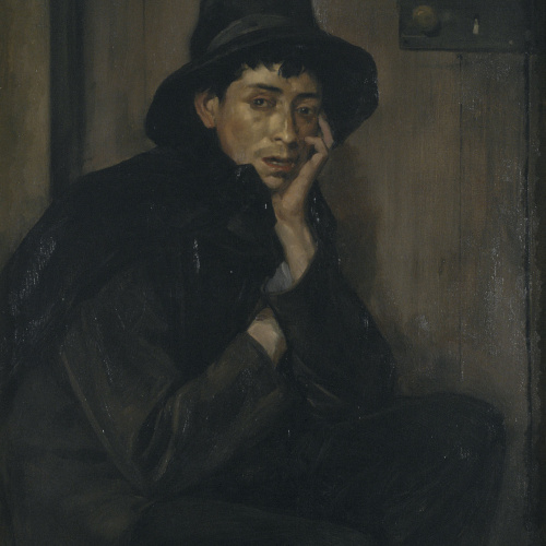 image for: Antoni Fabrés - Un necessitat - Roma, cap a 1905