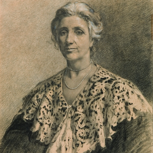 image for: Antoni Fabrés - Retrat de dama - Cap a 1914