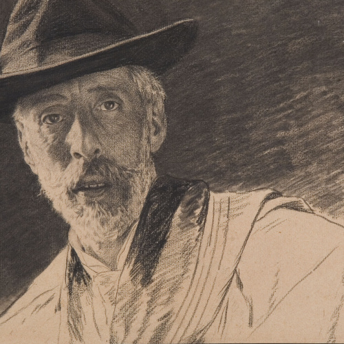 image for: Antoni Fabrés - Autoretrat - 1914