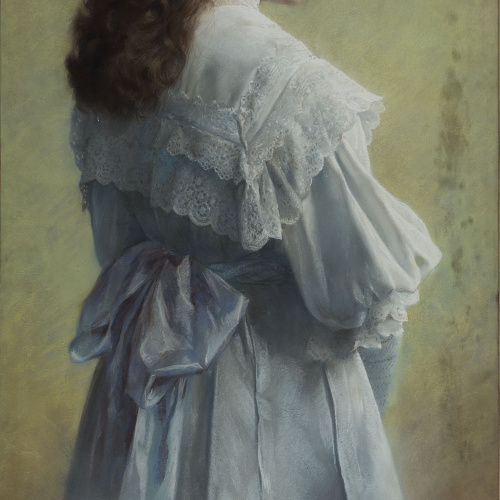 image for: Antoni Fabrés - Retrat de Glòria Fabrés, filla de l&#039;artista - 1905