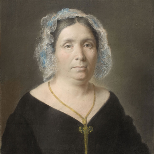 image for: Vicente Rodes - Retrat de dama - Barcelona, cap a 1840